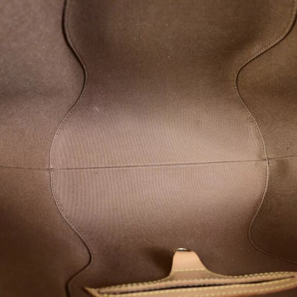 AUTHENTICITY GUARANTEED LOUIS VUITTON LV Logo Ellipse MM Hand Bag Monogram - Picture 11 of 15